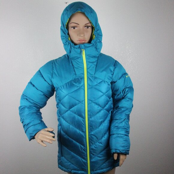 Columbia, Jacket, Thermal, Girl's L (14-16), Blue